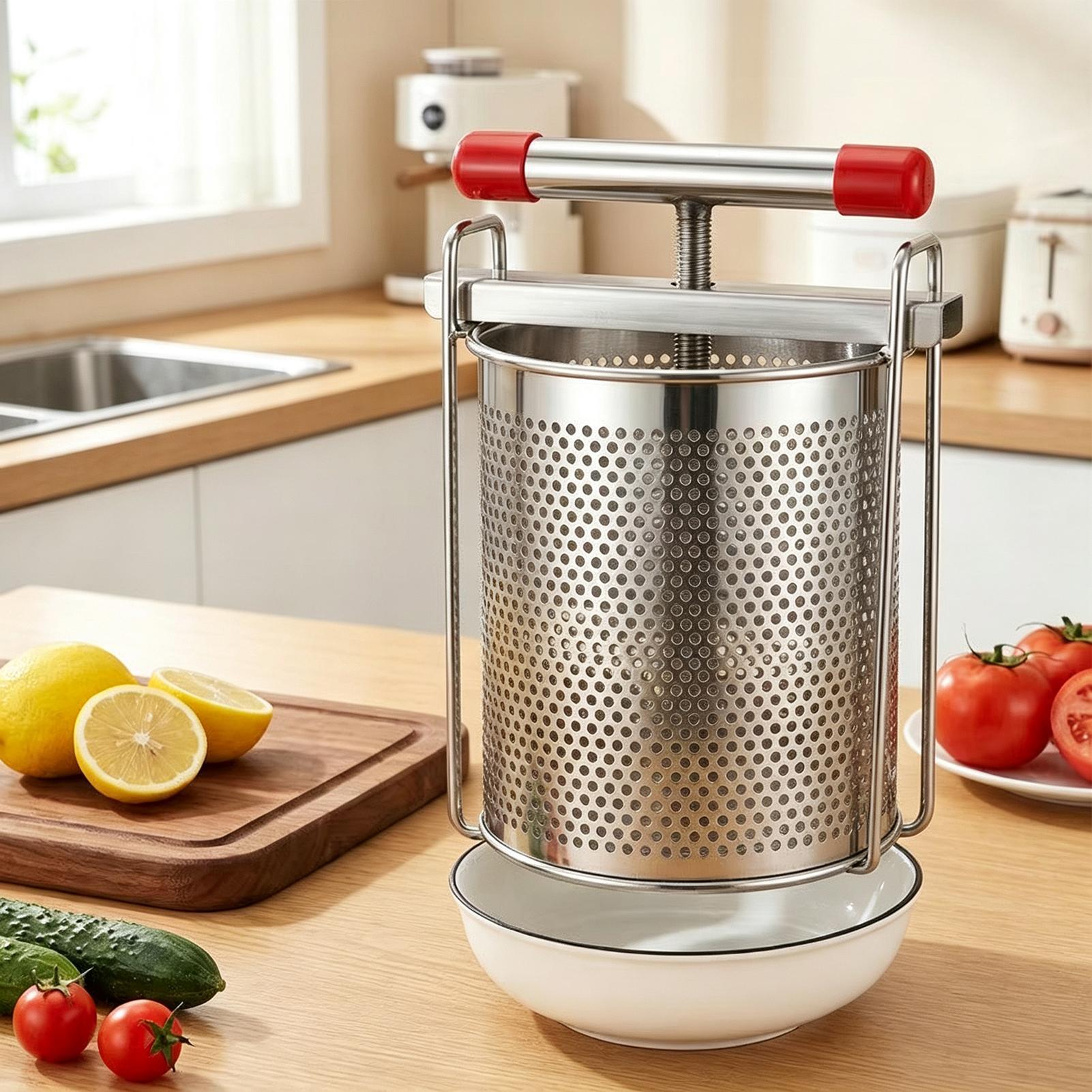 Espremedor manual de aço inoxi - Citrus Juicer Bar avaliação e preço