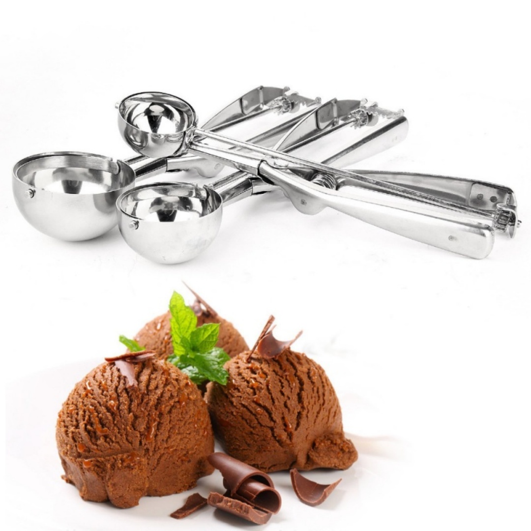 Colher de sorvete de aço inoxi - Ice Mold Sphere avaliação e preço