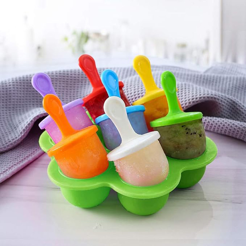 1pc 7 buracos diy sorvete pops - Ice Mold Sphere avaliação e preço