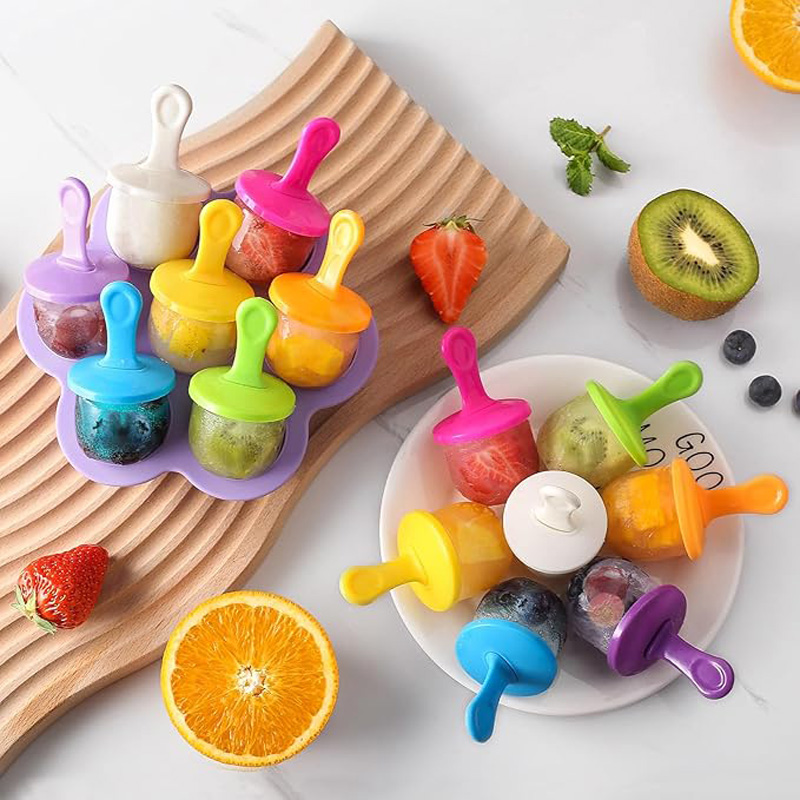 1pc 7 buracos diy sorvete pops - Ice Mold Sphere avaliação e preço